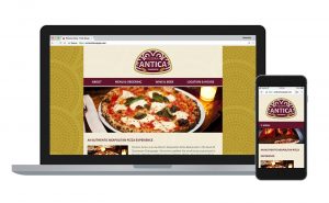 Pizzeria Antica website