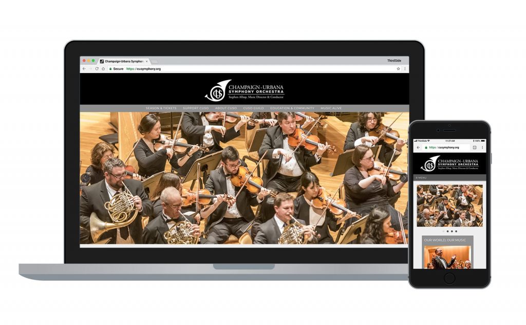 Champaign-Urbana Symphony Orchestra website