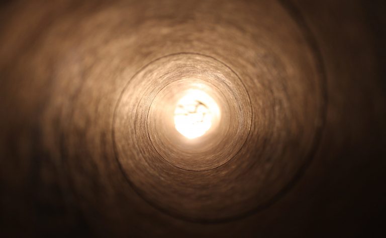 tube with light