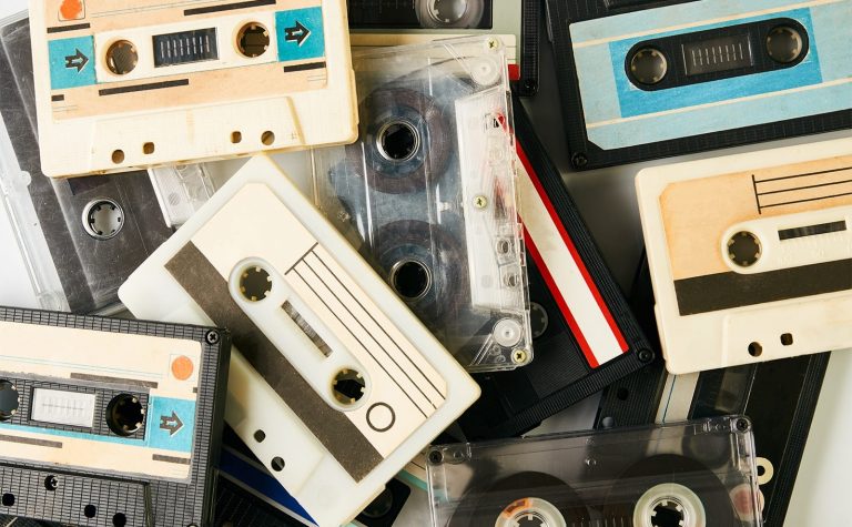 is your outdated website stuck in the 90s like these old cassette tapes