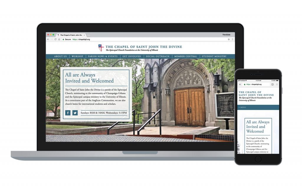 website for the Chapel of Saint John the Divine