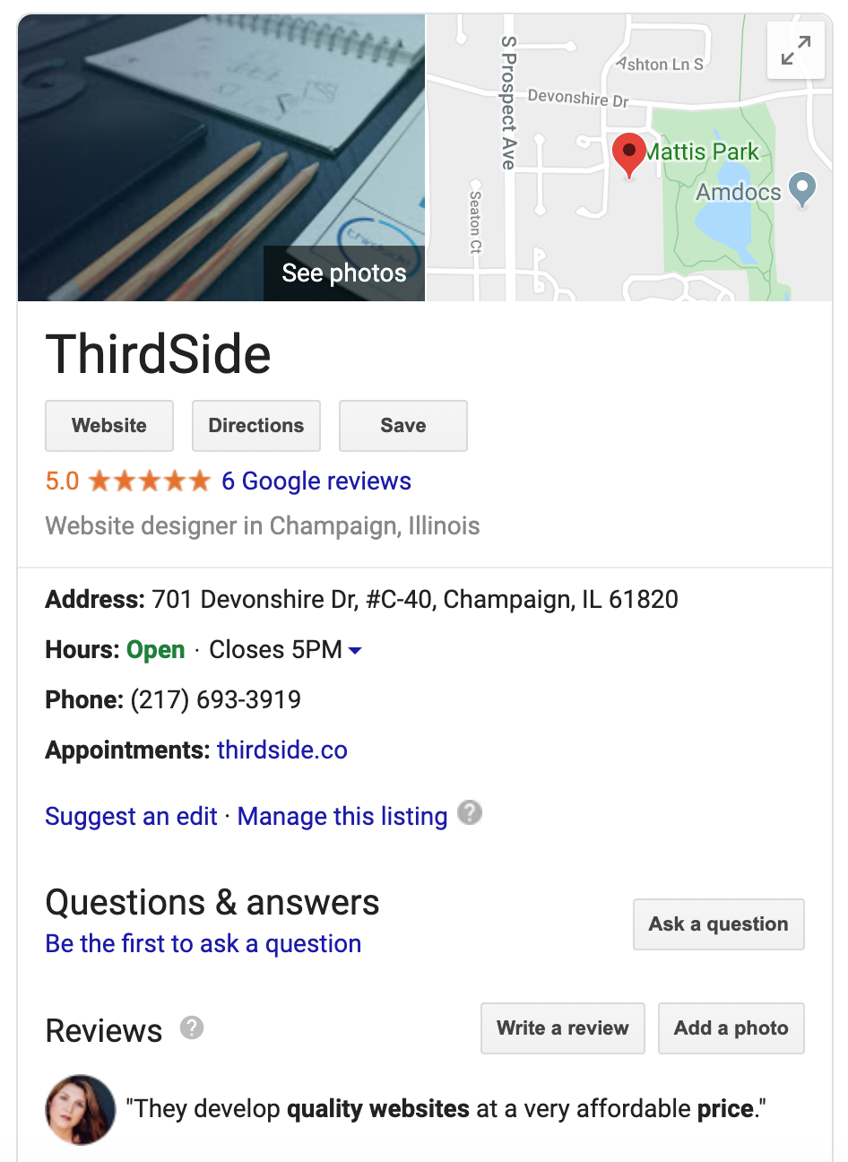 Google My Business helps get more visitors to your website